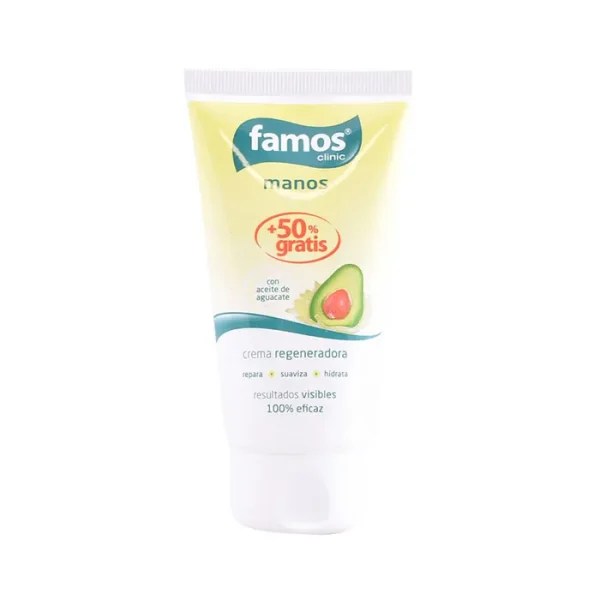 Famos Crema Manos Regeneradora Aceite De Aguacate 75ml