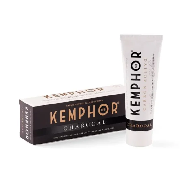 Kemphor Pasta De Dientes Blanqueadora 1918 Carbón Activo 75ml
