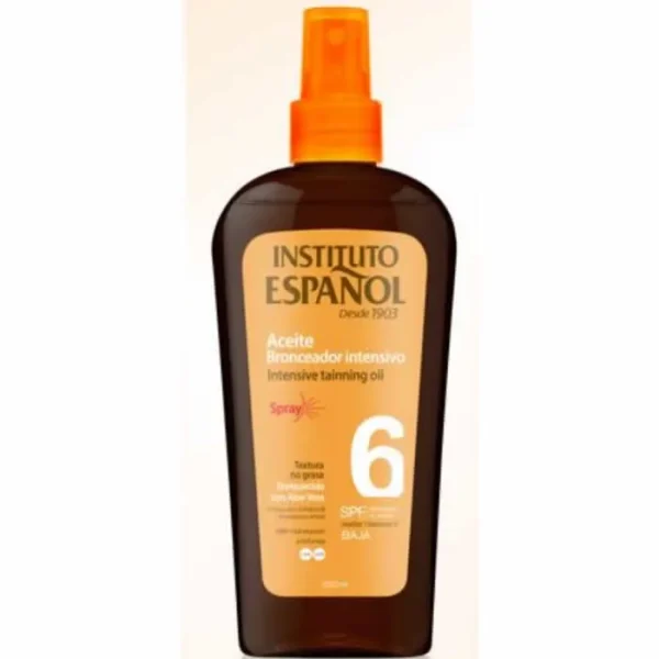 Instituto Español Aceite Protecion Solar Bronceadora Spf6 Spray 250ml