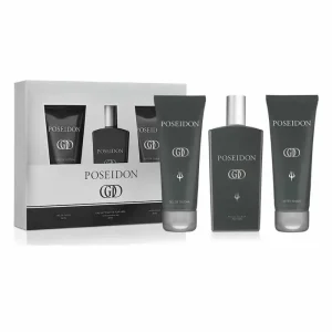 Instituto Español Poseidon God Eau De Toilette Spray 100ml Set 3 Piezas