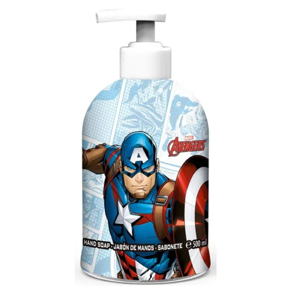 Marvel Avengers Capsitan America Jabon De Manos 500ml