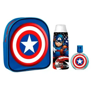 Capstain America Eau De Toilette Spray 50ml Set 3 Piezas