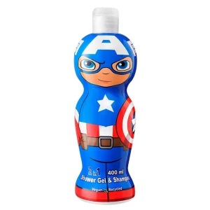 Marvel Air-Val Capsitan America Gel y Champu 1d400