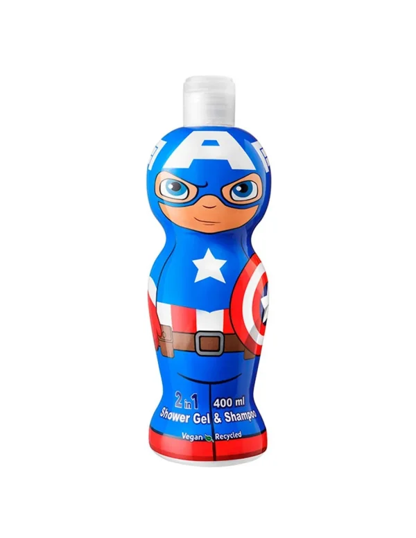 Marvel Air-Val Capsitan America Gel y Champu 1d400