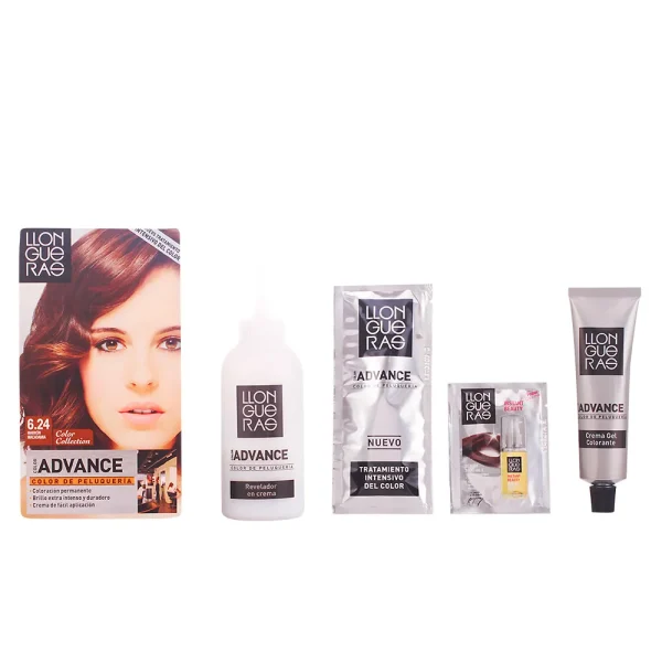 Llongueras Color Advance Hair Colour 6.24 Marrón Macadamia