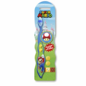 Cartoon Super Mario Cepillo De Dientes Con Capsuchón