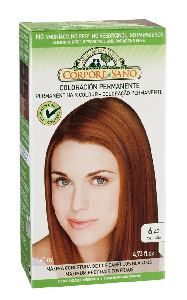 Corpore Tinte 6.43 Avellana 140ml Bio
