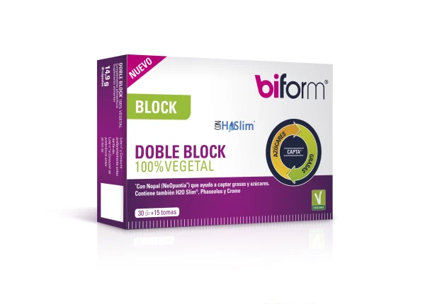 Biform Doble Block 100 Vegetal 30 VCaps