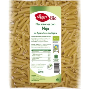 Granero Macarrones Con Mijo Bio 500g