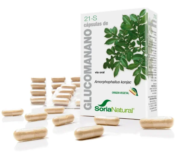 Soria 21-S Glucomanano 400 Mg 60 Caps