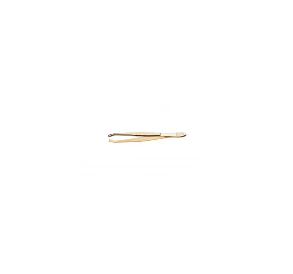 Eurostil Pinza Depilar Dorada 8cm