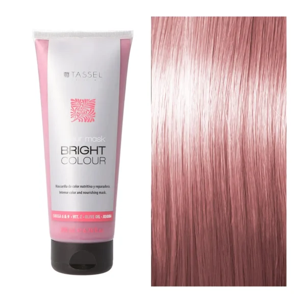 Eurostil Bright Colour Mascarilla Capsilar Color Rosa 1un