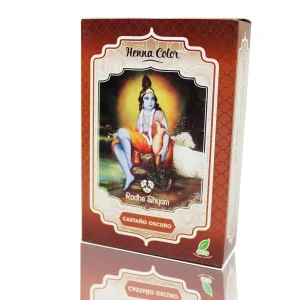 Henna Castaño Oscuro Polvo Radhe 100g