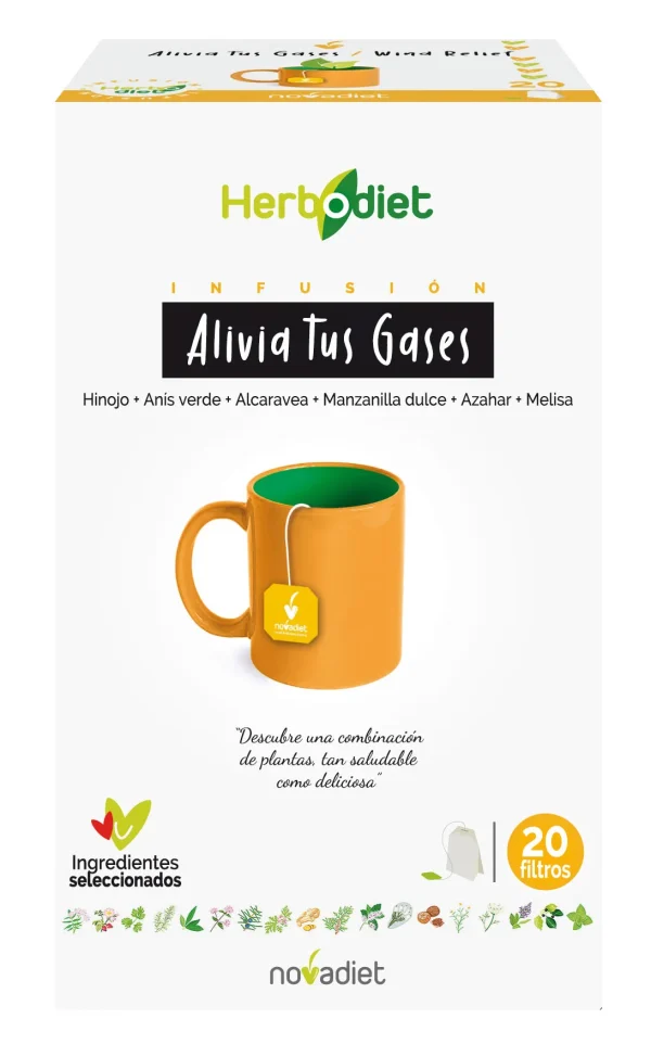 Novadiet Herbodiet Alivia Tus Gases 20