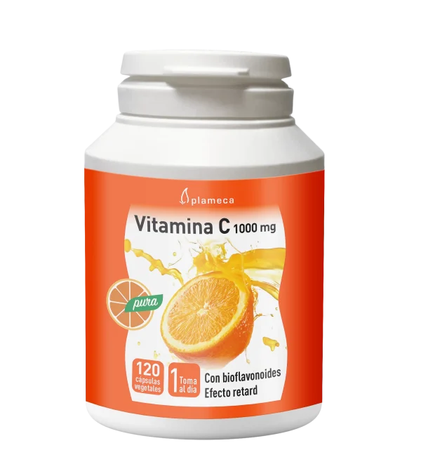 Plameca Vitamina C 1000 Mg Retard 120 VCaps