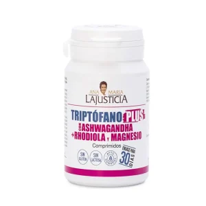 La Justicia Triptofano Plus Con Ashwagandha Rhodiola Y Magnesio 60 Comprimidos