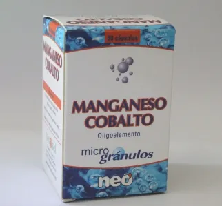 Neo Microgranulos Manganeso Cobalto 50 Caps