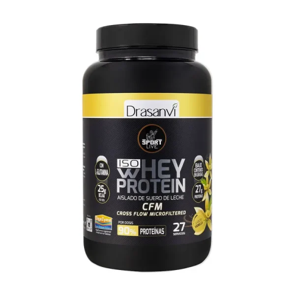 Drasanvi Whey Protein Aislado Vainilla Sport Live 800g