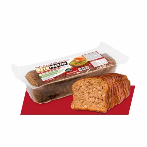 Keto Protein Pan Con Semillas 500g