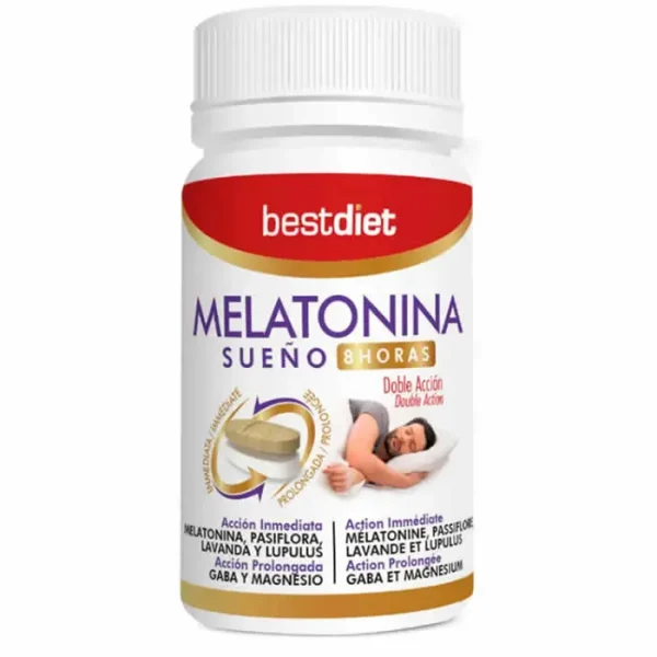 Best Diet Melatonina Doble Acción 8 Horas 30 Caps