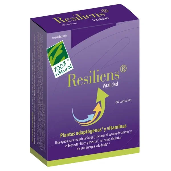 100%natura Resiliens Vitalidad 60 Caps