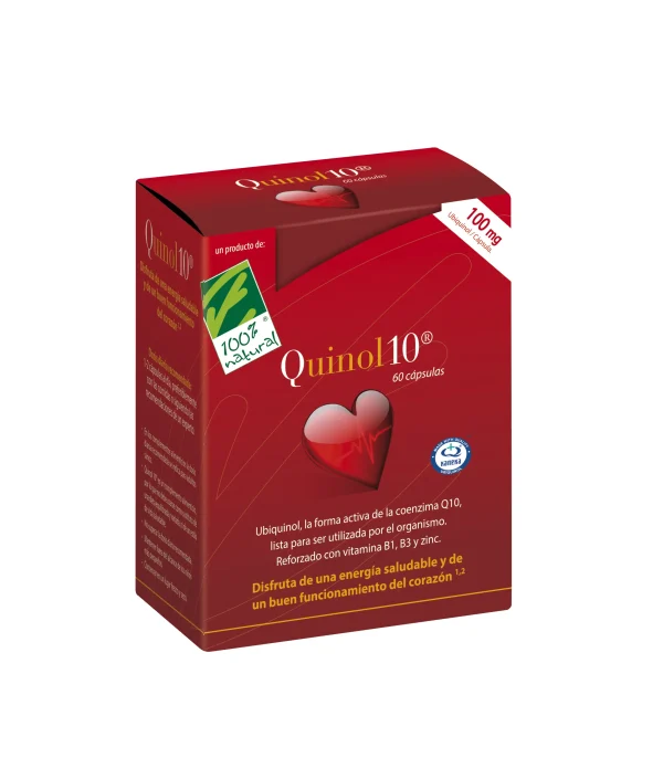 100%natura Quinol 10 60 Caps