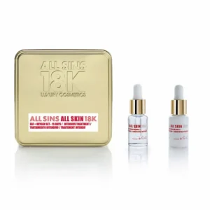 All Sins 18k All Skin Efg Oxygen 15 Days Intensive Treatment Set 2 Piezas