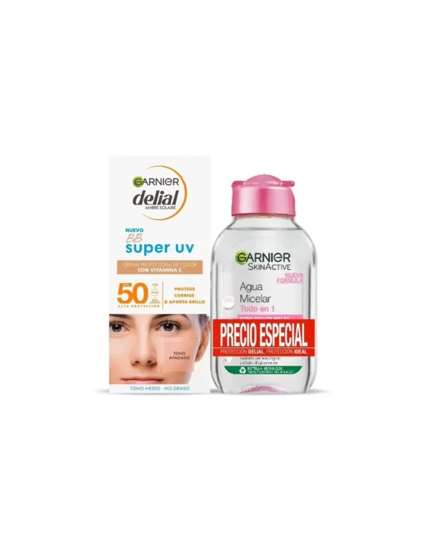 Delial Facial Bb Sun F50 50 ml Micel 100