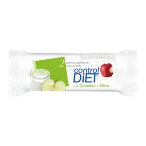 Control Diet Barritas Yogur Manzana 24 Unidades