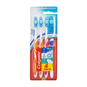 Colgate Triple Action Cepillo Dental 4 Unidades