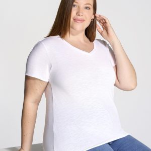 Camiseta Curves Slub de Jhk