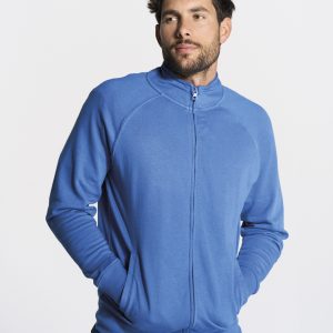 Sudadera Full Zip French Terry Sweatshirt de Jhk