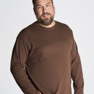 Camiseta Regular Ls T-Shirt King Size de Jhk