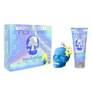 Police to Be Goodvibes Eau De Toilette For Men 40ml Spray Champu y Gel 100ml