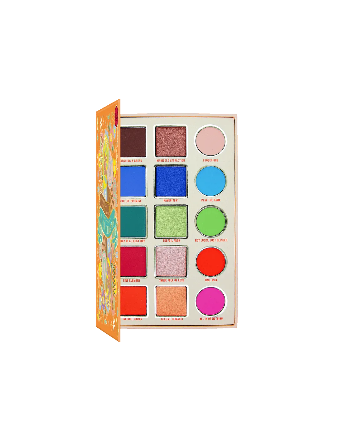 J,cat Beauty Jcat Sombra Paleta Luxy Charms