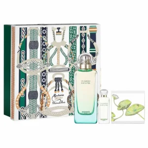 HermÃ¨s Un Jardin Sur Le Nil Eau De Toilette Spray 100ml Set 3 Piezas