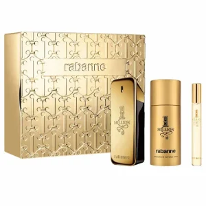 Paco Rabanne 1 Million Eau De Toilette Spray 100ml Set 3 Piezas