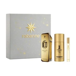 Rabanne Million Gold Eau de Parfum Intense Spray 100ml Set 3 Piezas