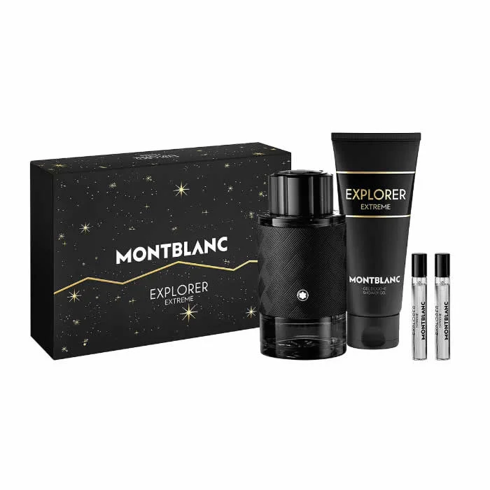Montblanc Explorer Extreme Eau De Perfume Spray 100ml Set 4 Piezas