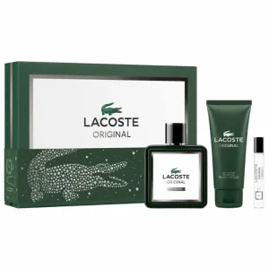 Lacoste Original Eau De Parfum Spray 100ml Set 3 Piezas