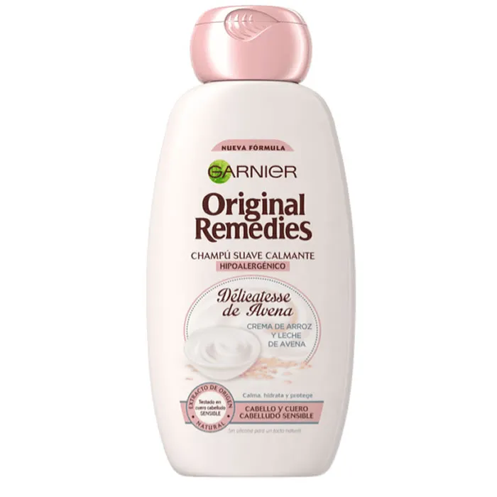 Garnier Original Remedies Champú Cuero Cabelludo Sensible 250ml