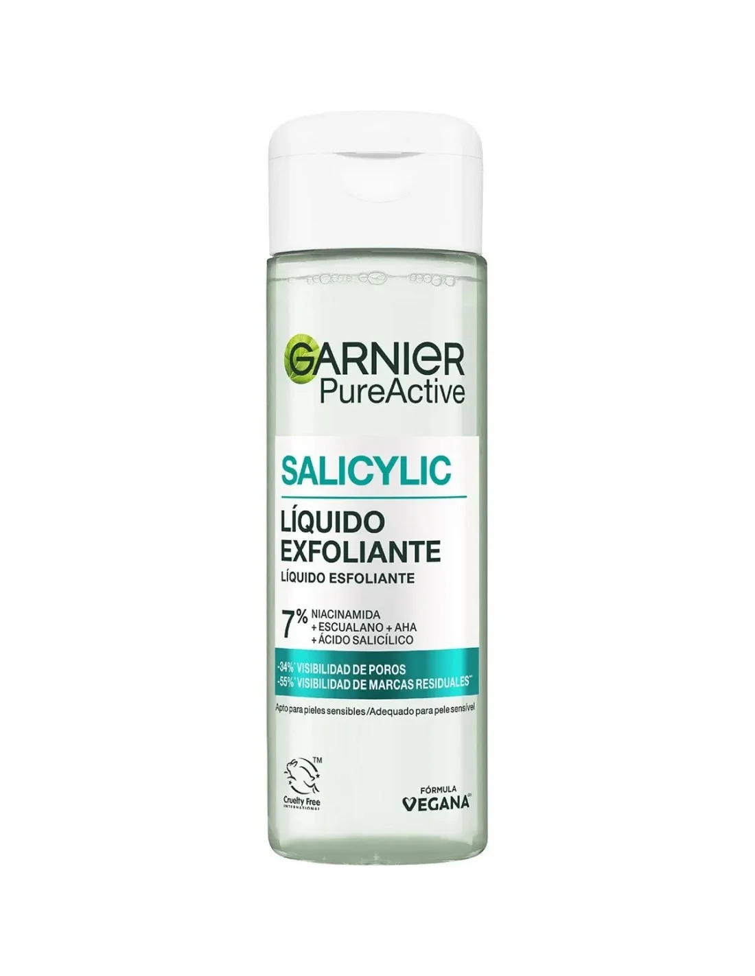Garnier Pure Active Salicylic Líquido Exfoliante 120ml