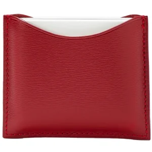 La Bouche Rouge Red Leather Compact Case
