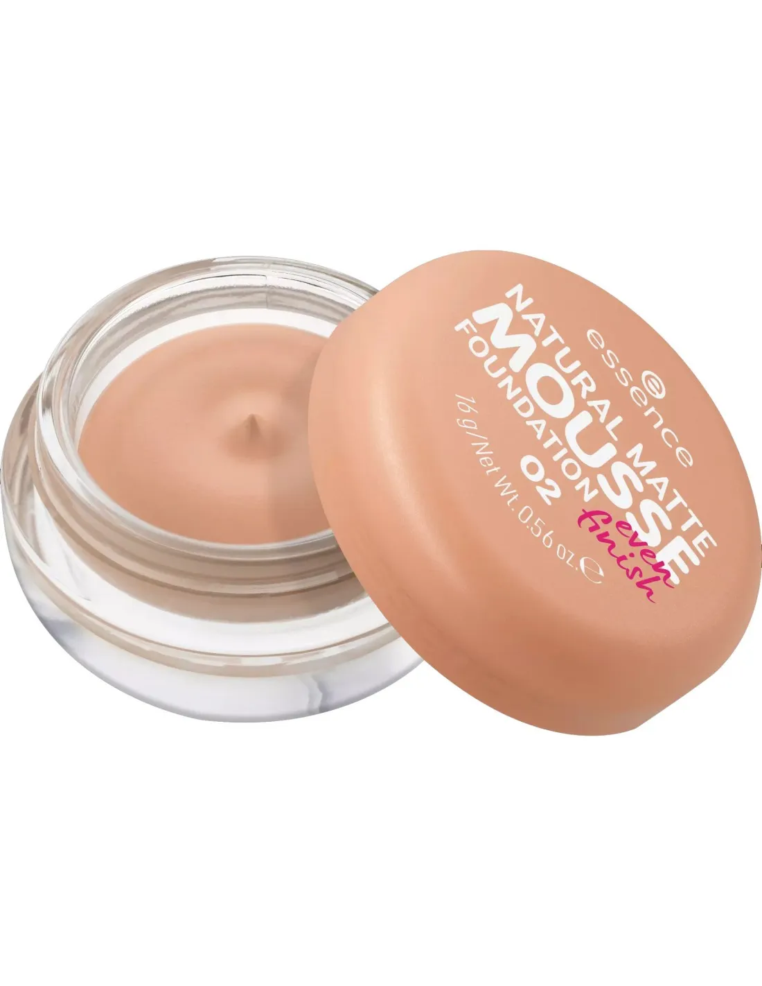 Essence Cosmetics Natural Matte Base Maquillaje En Mousse 02 16g