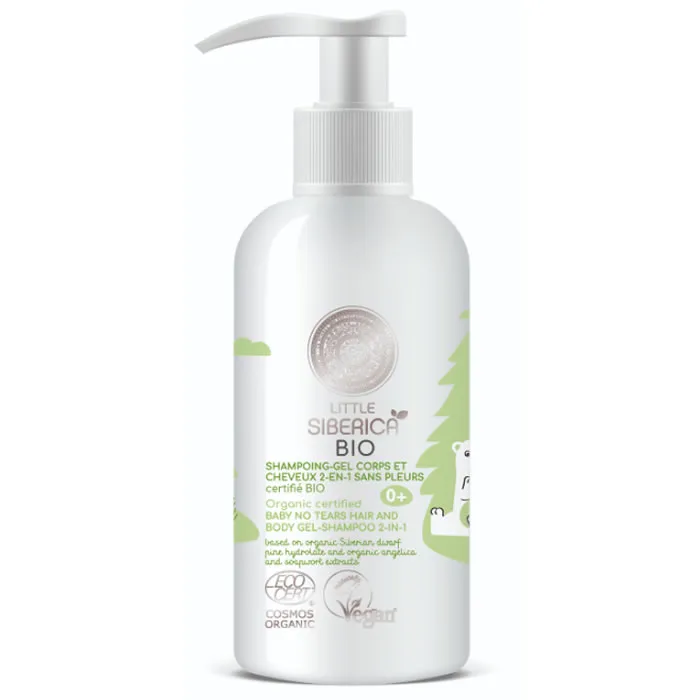 Natura Siberica Gel Champu Bebes Mini Sin Lagrimas Para Cabello y Cuerpo 2en1 250ml