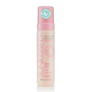 Sunkissed Self-Tan Mousse Medium Coconut Fragrance 200ml