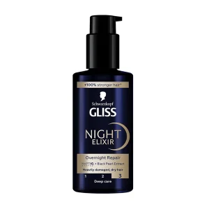 Schwarzkopf Gliss Night Elixir Sérum Cabello Dañado 100ml