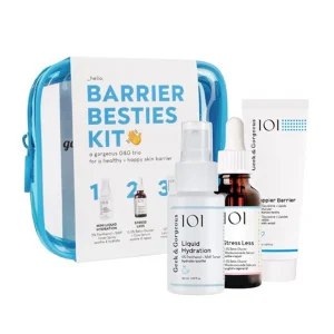 Geek and Gorgeous Geek Gorgeous Kit 101 Liquid Hydration 50ml Stress Less Cream 30ml Happier Barrier Cream 50ml