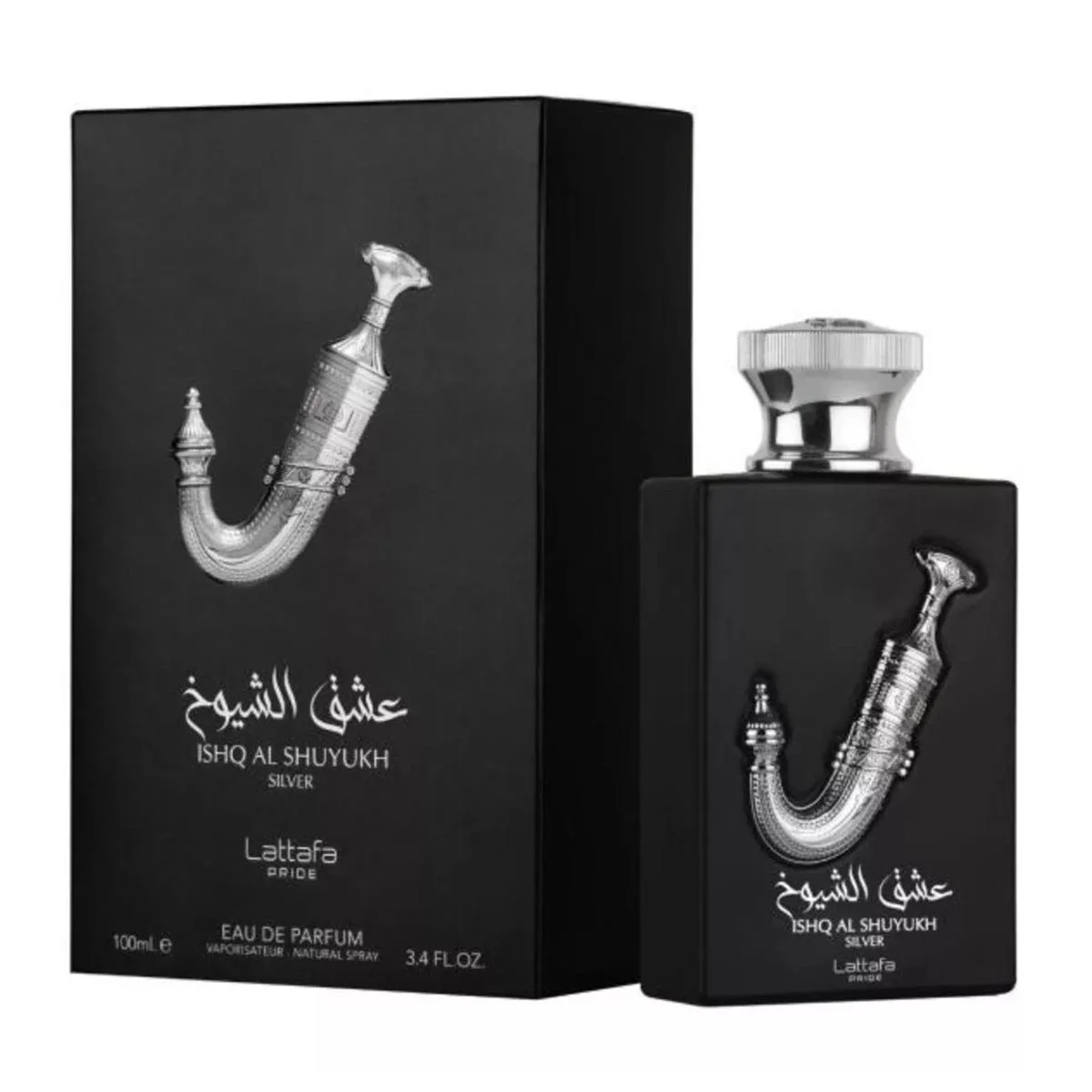 Lattafa Ishq Al Shuyukh Silver Eau De Parfum 100ml