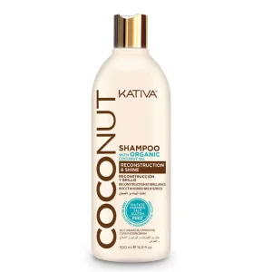 Kativa Coconut Champú Reconstrucción & Brillo 500ml